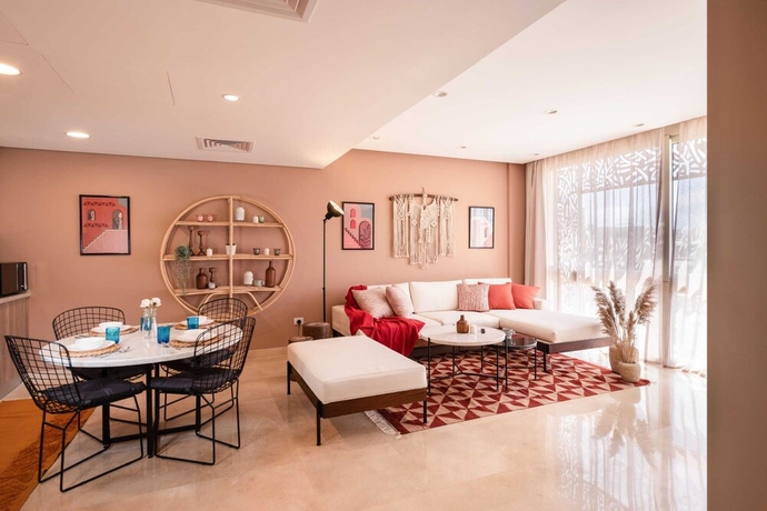 Imagen de la habitación del Hotel Xuru Stays I Exotic 1bdr w/ Outdoor Terrace Pool and Beach Access. Foto 1