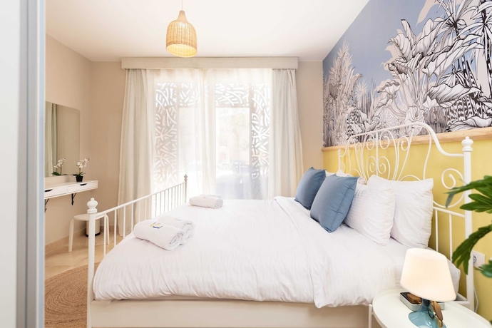 Imagen de la habitación del Hotel Xuru Stays I Exotic 1bdr w/ Outdoor Terrace Pool and Beach Access. Foto 5