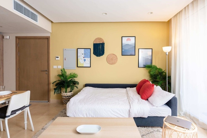 Imagen de la habitación del Hotel Xuru Stays I Exotic 1bdr w/ Outdoor Terrace Pool and Beach Access. Foto 13