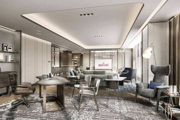 Imagen de la habitación del Hotel Xuzhou Marriott Lakeview. Foto 14