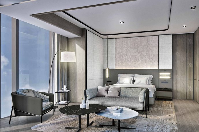 Imagen de la habitación del Hotel Xuzhou Marriott Lakeview. Foto 17