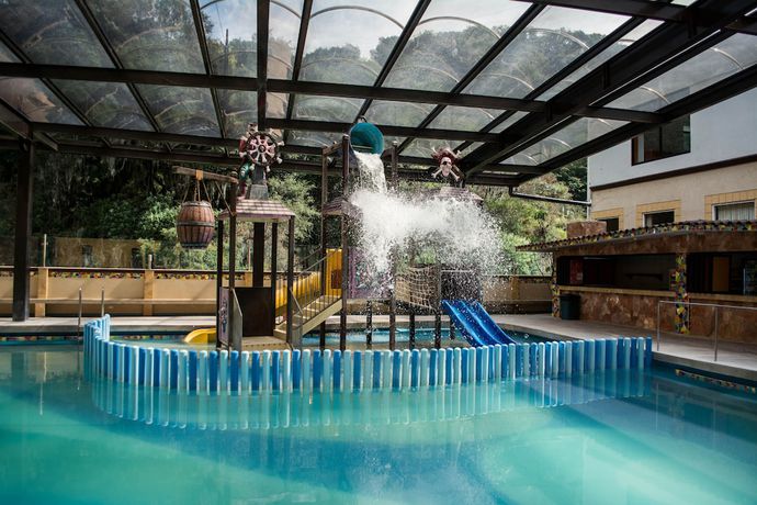 Imagen de la piscina del Hotel Y Aguas Termales De Chignahuapan. Foto 18