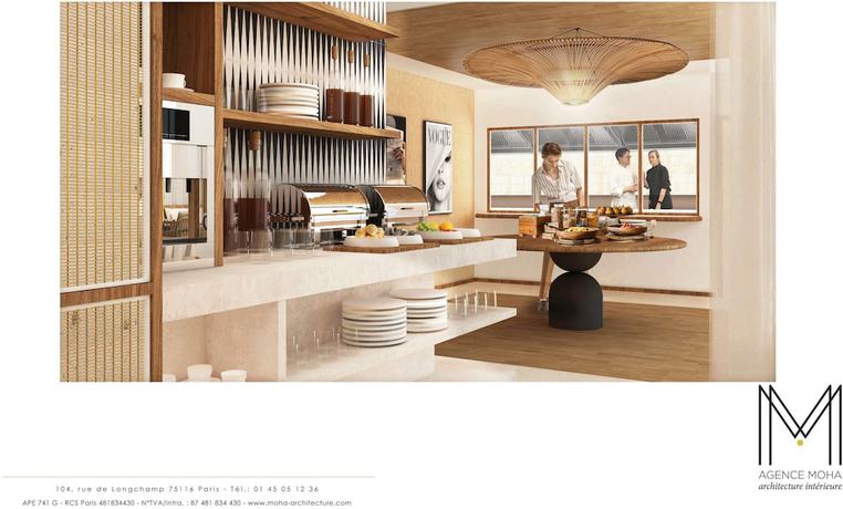 Imagen del bar/restaurante del Hotel Yac Paris Clichy, A Member Of Radisson Individuals. Foto 2