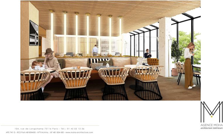 Imagen del bar/restaurante del Hotel Yac Paris Clichy, A Member Of Radisson Individuals. Foto 3