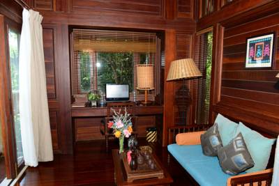 Imagen de los interiores del Hotel Yalong Bay Earthly Paradise Bird's Nest Resort. Foto 7