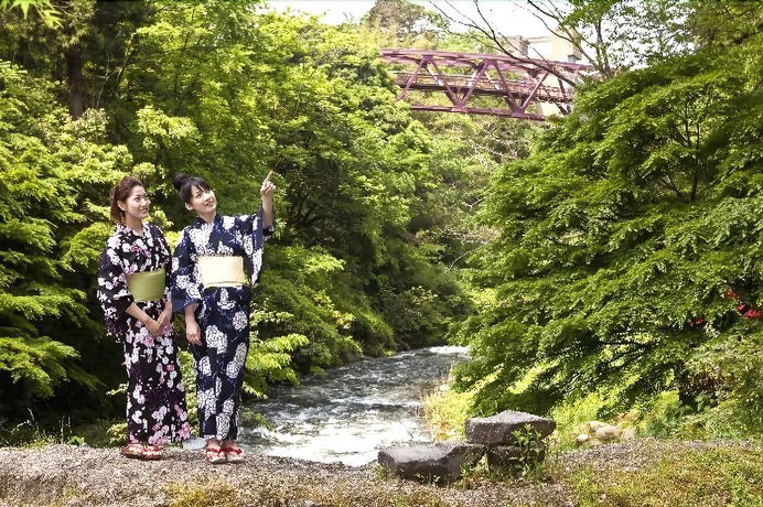 Imagen de los exteriores del Hotel Yamanaka Onsen Shirasagiyu Tawaraya. Foto 12