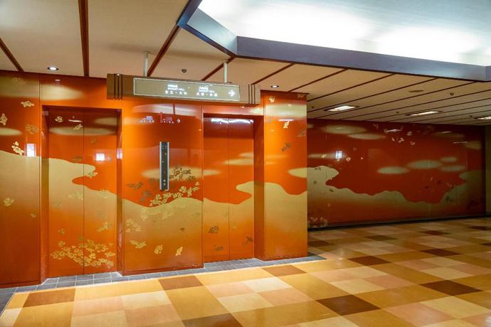 Imagen de los interiores del Hotel Yamanakaonsen yubatakenoyado Hanatsubaki. Foto 4