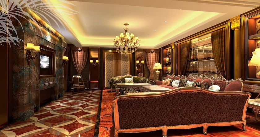 Imagen de los interiores del Hotel Yangming Springs and Spa Resort. Foto 19