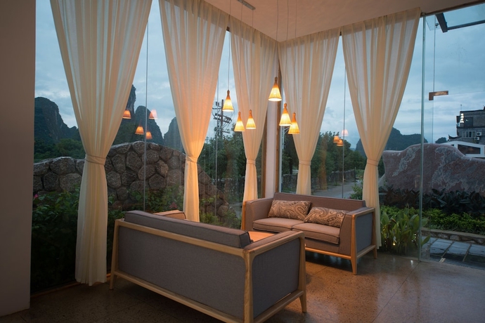 Imagen de los interiores del Hotel Yangshuo Lightheart Homestay. Foto 15