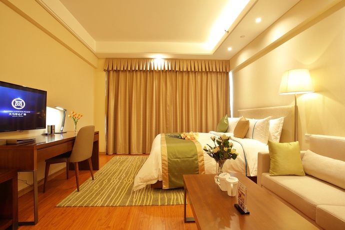 Imagen de la habitación del Hotel Yantai Tianma Argyle Suites. Foto 11