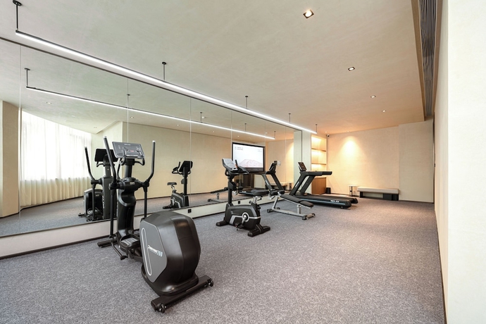 Imagen de los interiores del Hotel Yantaizhannandajieyaduojiudian. Foto 14