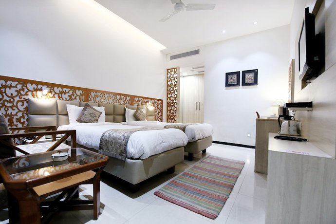 Imagen de la habitación del Hotel Yatrik, Allahabad. Foto 6