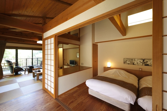 Imagen de la habitación del Hotel Yawatano Onsenkyo Morinoyu Kiranosato. Foto 14