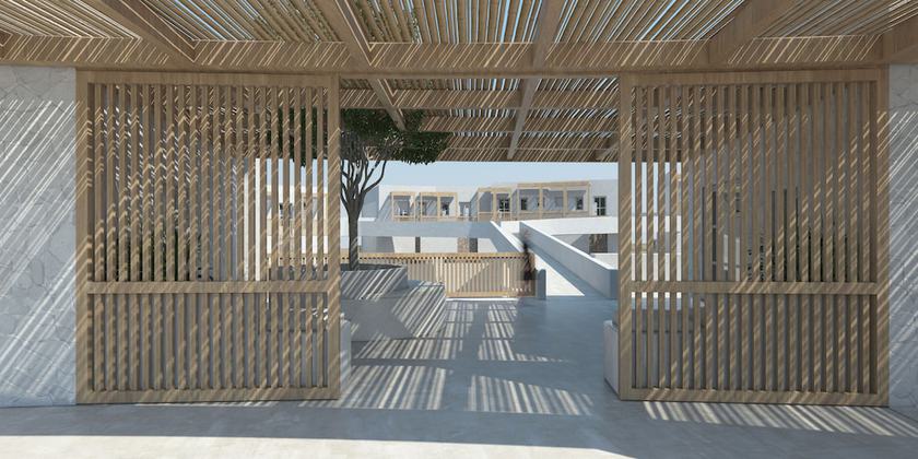 Imagen de los exteriores del Hotel Yi Mykonos. Foto 11