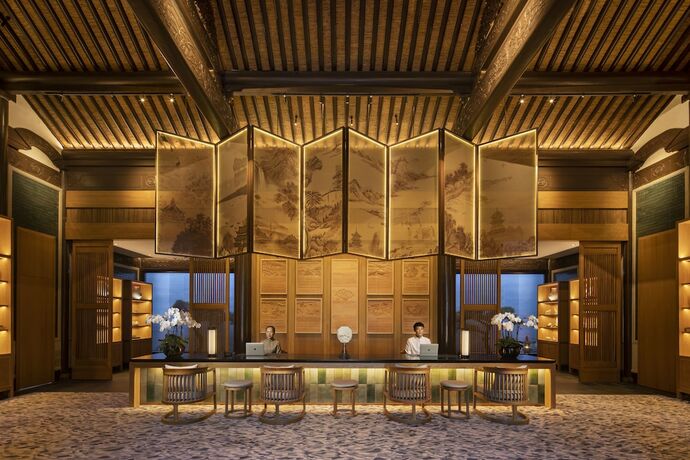 Imagen general del Hotel Yihe lake shore Hotspring. Foto 1