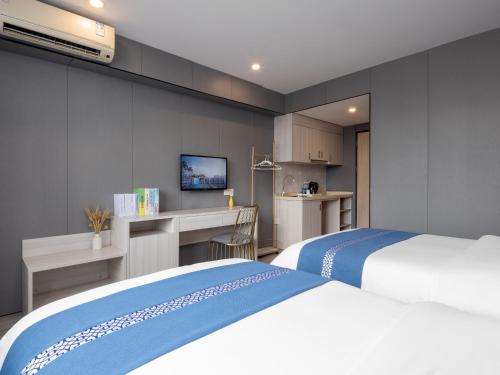 Imagen general del Hotel Yimi Guangzhou Sanyuanli Subway Station Jinlong Tengfei Fashion City. Foto 5