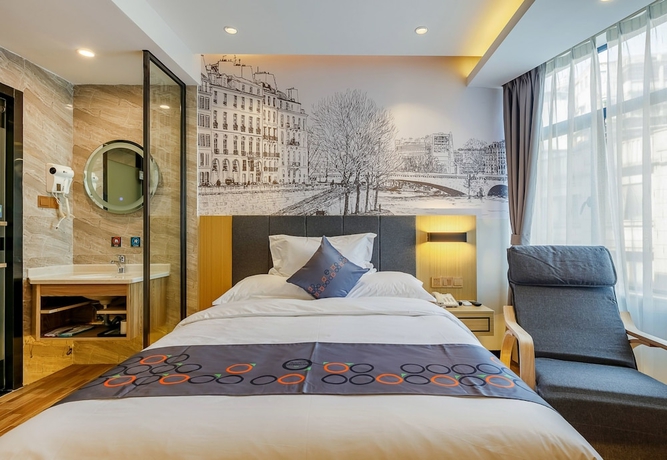 Imagen de la habitación del Hotel Yimi Inn Guangzhou Changdi Branch. Foto 9