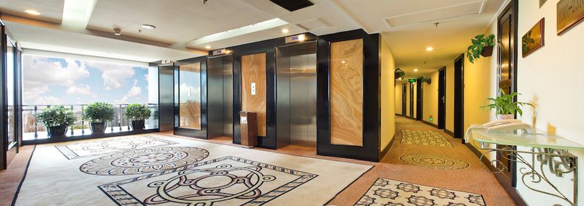 Imagen de los interiores del Hotel Yindo Jasper Zhuhai. Foto 12