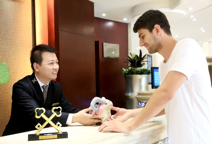 Imagen de los interiores del Hotel Yindu Yiwu. Foto 19