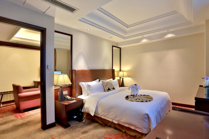 Imagen de la habitación del Hotel Yindu Yiwu. Foto 15