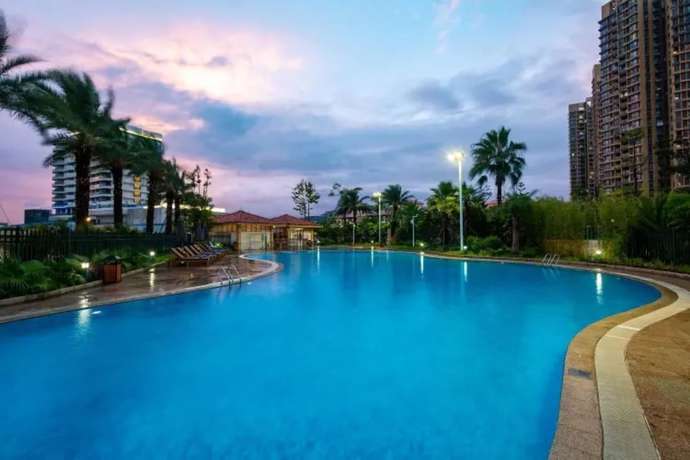 Imagen de la piscina del Hotel Yinghai Apartment Zhuhai Chimelong. Foto 18