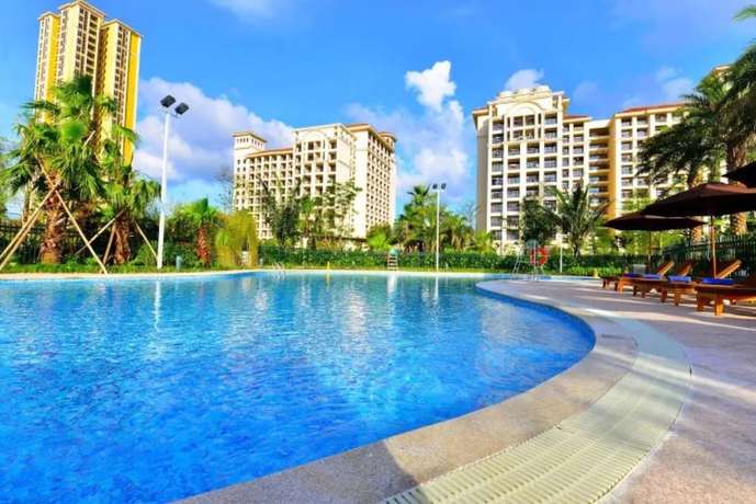 Imagen de la piscina del Hotel Yinghai Apartment Zhuhai Chimelong. Foto 19