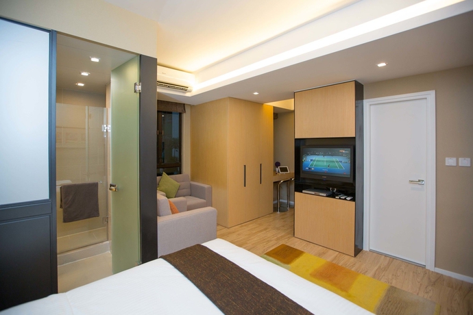 Imagen de la habitación del Hotel Ying'nflo, Hong Kong, Wan Chai By Langham Hospitality Group. Foto 7