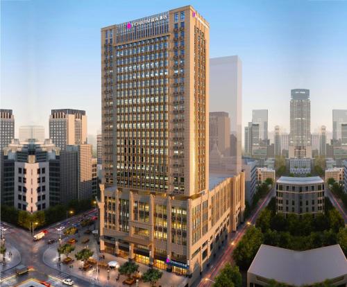 Imagen general del Hotel Yishang - Jingmen Yintai City Jingchu Institute of Technology. Foto 1