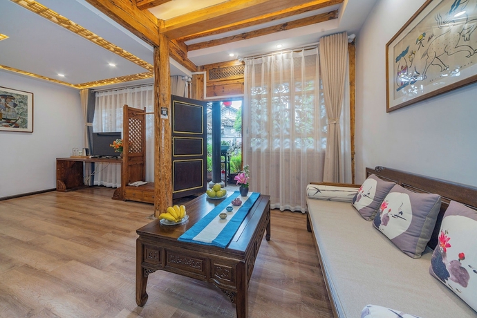 Imagen de la habitación del Hotel Yiyuan Snow Mountain View Historical Naxi House - Lijiang Old Town Mufu branch. Foto 9