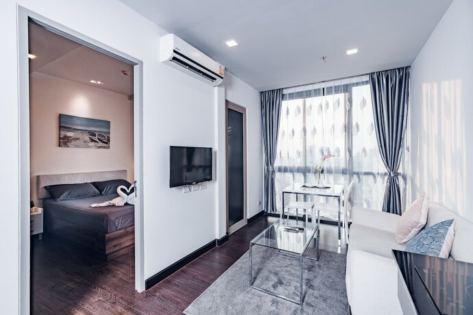 Imagen de la habitación del Hotel Yk Condotel Pattaya. Foto 16