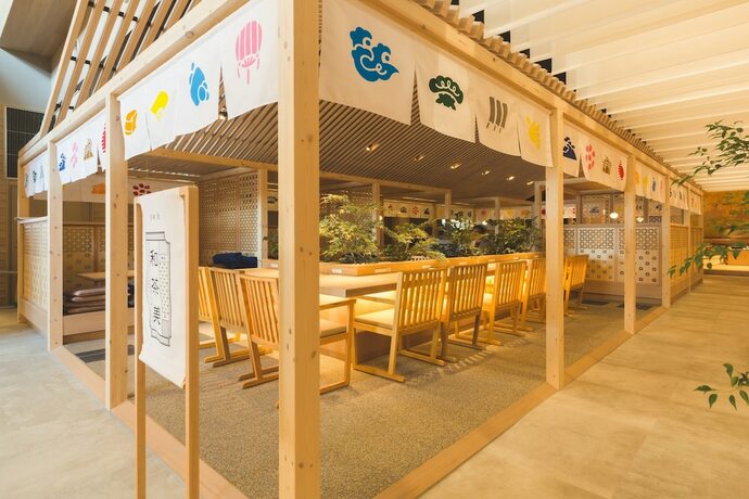 Imagen general del Hotel Yokkaichionsen Ofurocafe Yumoriza. Foto 5