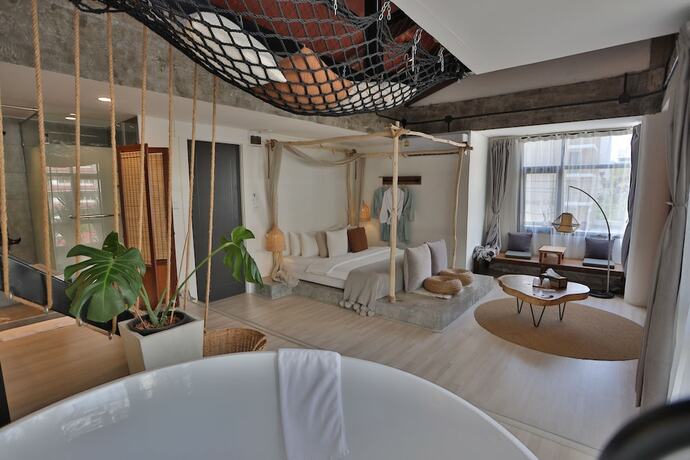 Imagen de la habitación del Hotel Yolo Bangkok Boutique. Foto 11