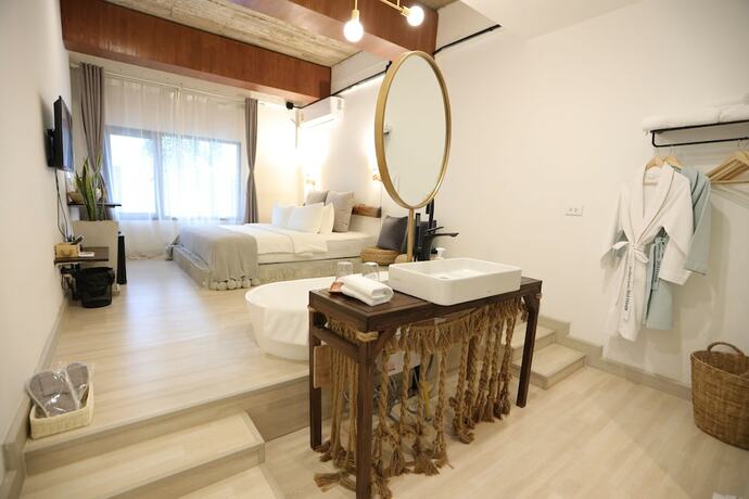 Imagen de la habitación del Hotel Yolo Bangkok Boutique. Foto 15