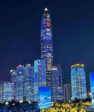 Imagen general del Hotel Yoomanjoo High City View - Shenzhenbei Railway Guanlan Avenue Xikeng. Foto 5