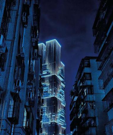 Imagen general del Hotel Yoomanjoo High City View - Shenzhenbei Railway Guanlan Avenue Xikeng. Foto 13