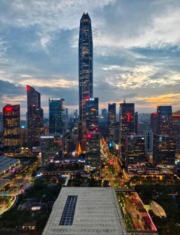 Imagen general del Hotel Yoomanjoo High City View - Shenzhenbei Railway Guanlan Avenue Xikeng. Foto 14