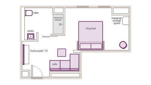 Imagen de la habitación del Hotel Yotel Boston. Foto 3