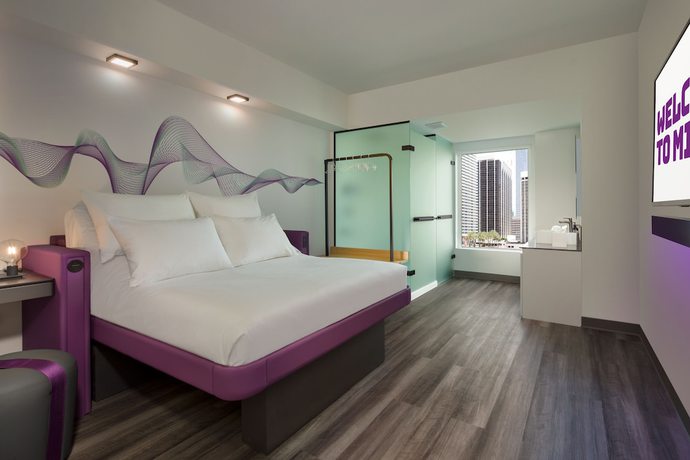 Imagen de la habitación del Hotel Yotel Miami. Foto 11