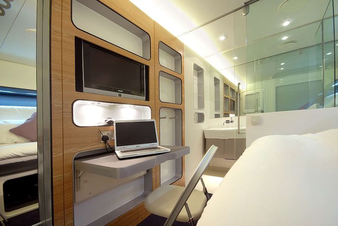 Imagen de la habitación del Hotel YotelAIR London Gatwick. Foto 4