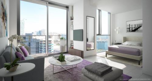 Imagen de la habitación del Hotel YotelPAD Miami. Foto 8