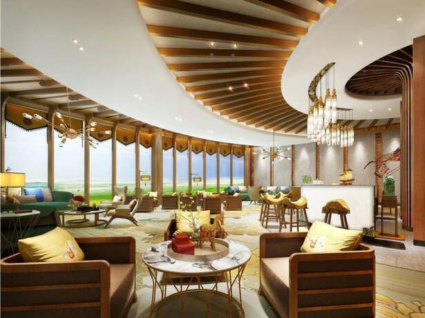 Imagen del bar/restaurante del Hotel Yu Dao Kou Arcadia Prairie Resort. Foto 16