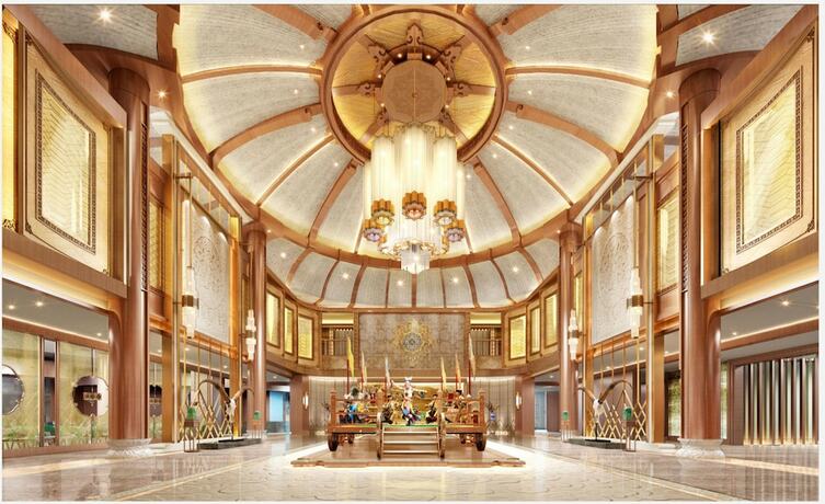 Imagen de los interiores del Hotel Yu Dao Kou Arcadia Prairie Resort. Foto 22