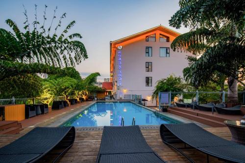 Imagen general del Hotel Yue Xin Yuan Spa Resort. Foto 7