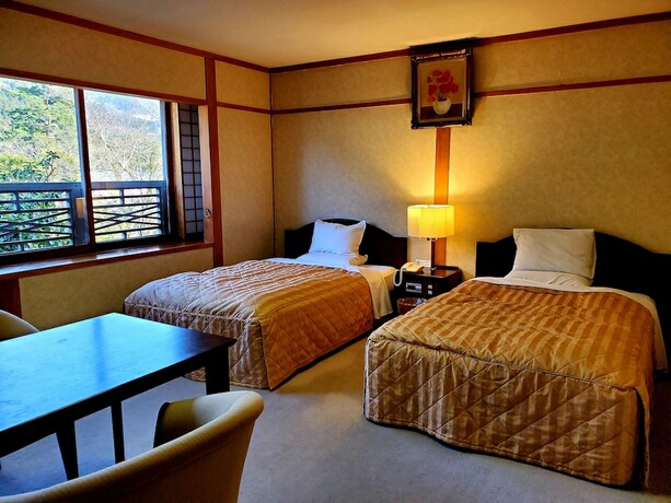 Imagen de la habitación del Hotel Yufuin Santokan. Foto 17