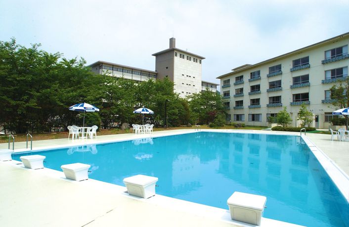 Imagen de la piscina del Hotel Yukai Resort Yamanakaonsen Yamanaka Grand. Foto 18