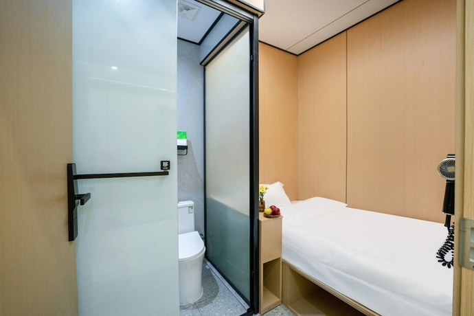 Imagen de la habitación del Hotel Yumian&sup3; - Shanghai Jing\'an Temple West Nanjing Road Subway Station. Foto 4