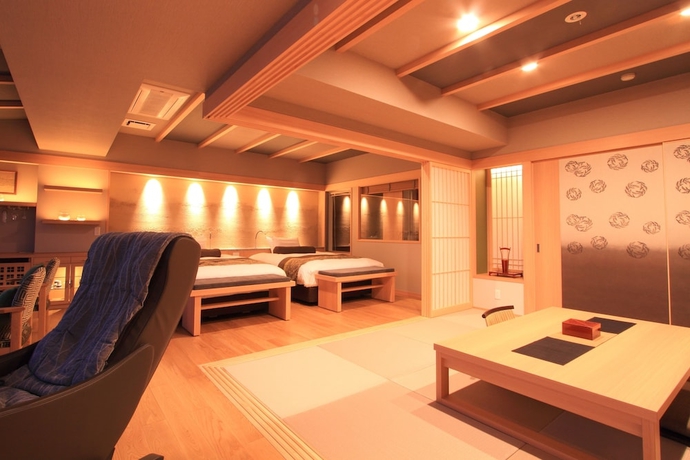 Imagen de la habitación del Hotel Yumotokan New Hamajima. Foto 18