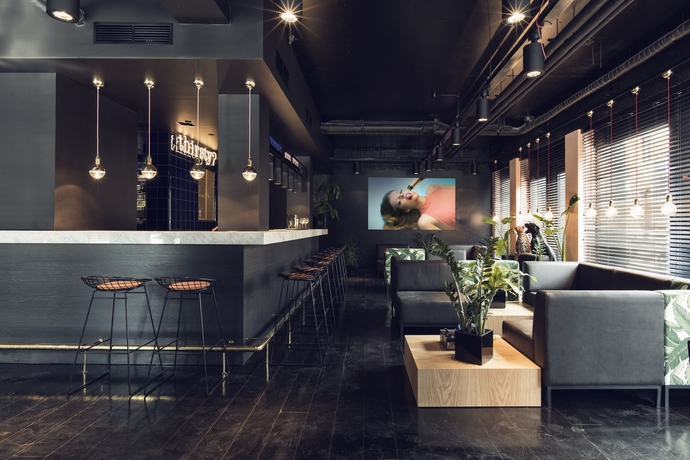 Imagen del bar/restaurante del Hotel Yup Hotel - Different Hotels. Foto 4