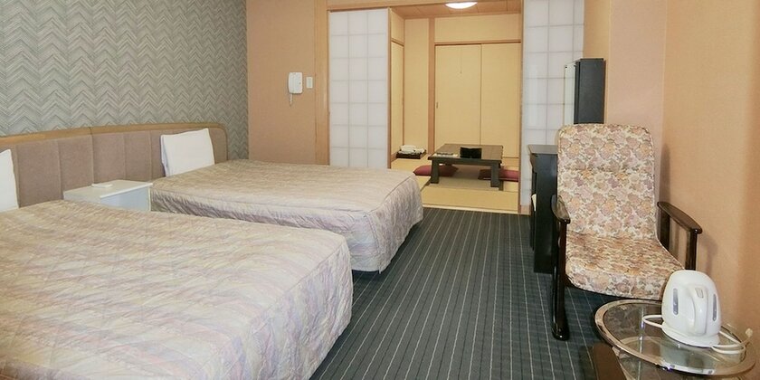 Imagen de la habitación del Hotel Yurakuan Miyazaki. Foto 10