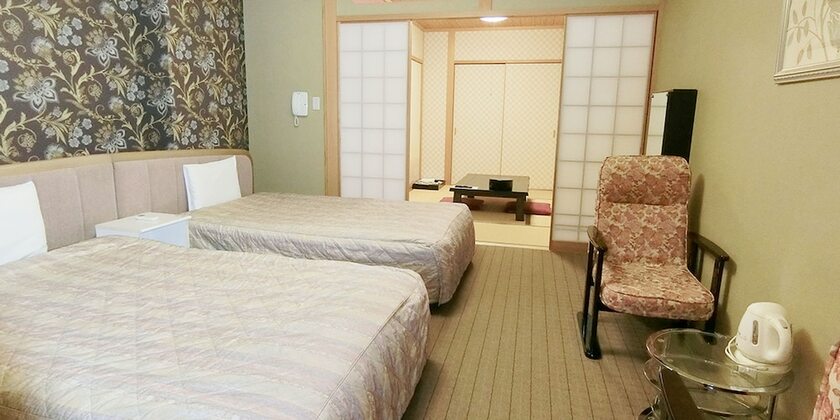 Imagen de la habitación del Hotel Yurakuan Miyazaki. Foto 17